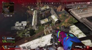 【一本釣り】ブリッチの上で索敵中のパスファインダーを上から・・・