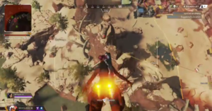 岩上にいる敵３人を風船を使った奇襲でボコボコにｗｗｗ