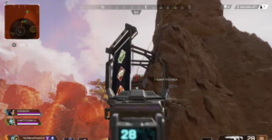 【良プレイ】高所で待っている敵をジャンプパッドとグラップリングを使った奇襲で殲滅