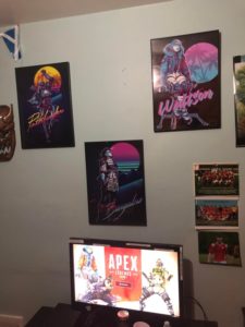 海外のエーペックスファンの部屋がオシャレ