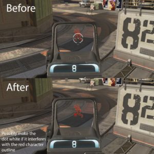 【どう思う？】海外ファン「デジタルスレッドの真ん中がドットサイトだと良くない？」