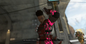 バンガロールのフィニッシャー中に背後から迫りくるブラッドハウンドｗｗw