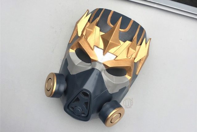 【海外の反応】海外ファン「コースティックのスキンのマスクを作ってみた」