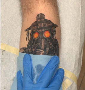 ブラッドハウンドのタトゥーを入れる海外ファン現る！！