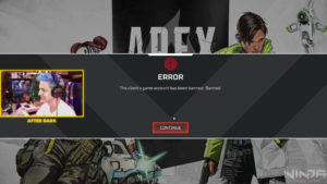 【悲報】有名ストリーマー「Ninja」ApexのアカウントをBANされた模様