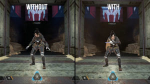 レイスのクナイを装備した時と装備していない時の比較動画