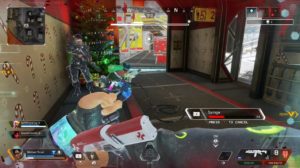 期間限定イベントの列車でチームメンバーに溶け込むミラージュ