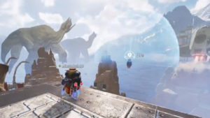 【APEX面白バグ】コースティックのガストラップの上にドームシールドを置くと・・・！？