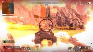 サークルに追われながら戦うクリプトとパスファインダーの激熱1vs1バトル