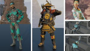 【APEXリーク情報】シーズン5で未実装の「スキン」や「色違いスキン」「武器チャーム」が大量リーク！！画像まとめ