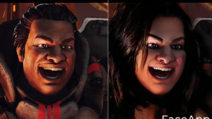 【APEX】「ジブラルタル」と「レヴナント」をFaceAppで加工するとこうなる