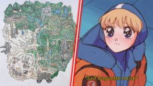 【画像・小ネタ】「旧キングスキャニオンのマップを描く海外ファン」「セーラームーン(ワットソン)」・他