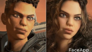 【APEX】今話題の「FaceApp」でバンガロールを認識させてみた結果、超美少女に変身ｗｗｗ