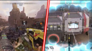 【APEX】高台上からジャンプパッドで大ジャンプ！！→空中で見事なセンチネルショット！！