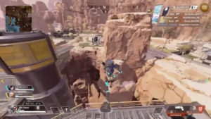 【APEX】開幕バウンドしてしまい海に落ちかけるパスファインダー→グラップルを使用して戻るも・・・