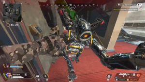 ワットソンが近距離直撃グレネードでパスファインダーを倒すだけの動画