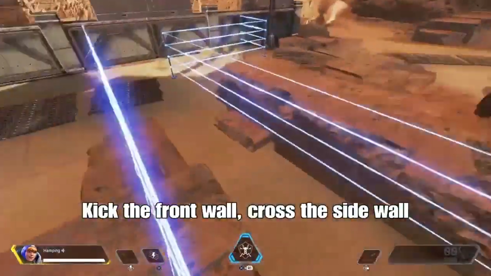 【お手本動画】PS4版エーペックスでも綺麗に壁ジャンプができるの知ってた！？