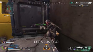 隠れていた敵のオクタンを守ろうとした結果、突如オクタンが走り出し・・・