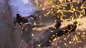 フィニッシャーモーションのおかげで弾避けできたレイス