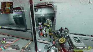 【APEX】バンカー内で起きたツッコミどころ満載の戦闘シーン