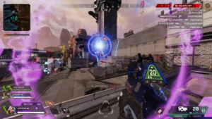 【APEX】オクタンが空中で散っていく動画