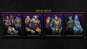 【速報】今年のAPEXハロウィンイベントの「ストア情報」が判明！！去年の限定スキンとセットになって登場