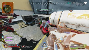 【APEX】うんこ座りのクリプトを見つけて大はしゃぎする海外部隊ｗｗｗ