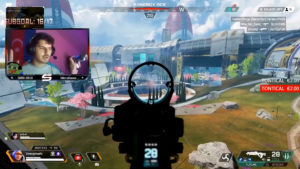 【APEX】エイムアシストが最強に効いてると勘違いした海外配信者が可愛いｗｗ