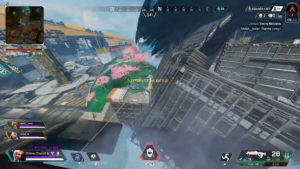 【APEX】新マップ「オリンパス」の落ちそうで落ちないヒヤヒヤする動画