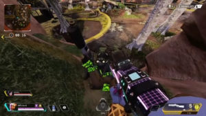 【APEX】一人で隠れていたオクタンの顔面をピースキーパーで撃ち抜くライフライン