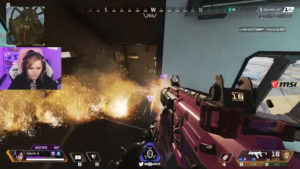【APEX】エーペックスのプレイ時間が100時間に到達した配信者の1vs6クリップ