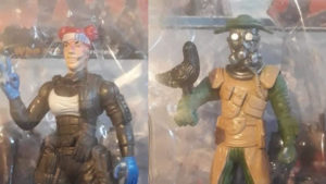 APEXファン「ブラッドハウンドとライフラインのフィギュアが届いたけど・・・」