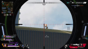 【APEX】じっくりと狙ってから遠距離クレーバーで2枚抜きするホライゾン