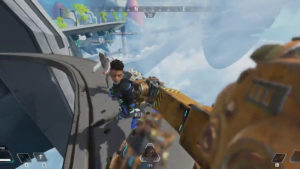 【APEX】軌道砲の「輪」で落とし合いのパンチバトルをする部隊が超楽しそうwww