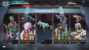 【APEX】今年のクリスマスイベントのストア画像がリーク！！しろくまジブラルタルが再販されるぞ！