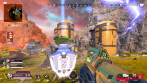 【APEX】「オクタン」「ライフライン」「クリプト」全員のアルティメットアビリティコンボが決まった動画