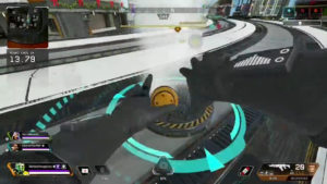 【APEX】ウィンターエクスプレスの上昇気流にガストラップを置いて遊ぶコースティック