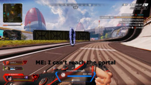 【APEX】グロータワーの回転に逆らいながらポータルに入ろうとするレイスの悲しい瞬間がコチラ・・・