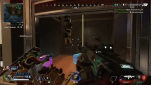 【APEX】倒したライフラインが宙吊りになる動画
