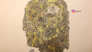 【APEX】ワールズエッジのマップを手描きするファン現る！？