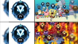 【APEX】ダイヤモンド4とダイヤモンド3の違いが分かる画像