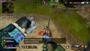 【APEX】ライフラインの顔面を空中でキックして倒すクリプト