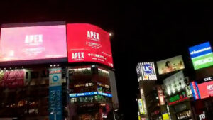 【APEX】渋谷で見れるエーペックスの広告がコチラ！！