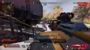 【APEX】階段から飛び降りながら腰撃ちクレーバーで敵を倒した時の反応ｗｗｗ