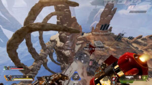 APEXプレイヤー「ジャンプパッドを使って射撃訓練場を1周してみた」