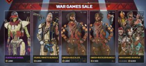 【APEX】次のイベント「War Games」のストア画面がリーク!!→レイスの髪の毛がヤバいwww