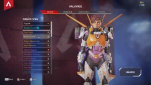 【APEX】シーズン9の新キャラ「ヴァルキリー」と新武器「ボセックボウ」のレジェンダリースキンの見た目が判明！！