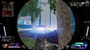 【APEX】スナイパーを撃つことに夢中になりすぎたライフラインの事故映像