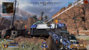 【APEX】遠距離の弾をしゃがみで避けた時の反応