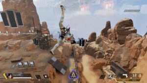 【APEXエモート】スーパーヒーローのような着地をするレイス